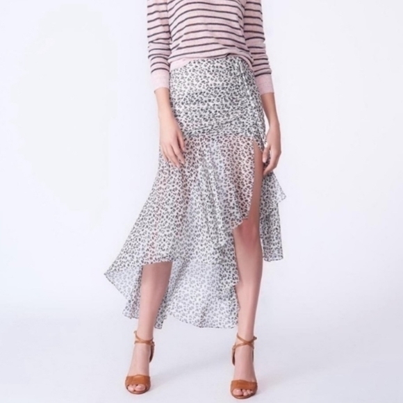 VERONICA BEARD SEVILLA SKIRT BLACK WHITE‎ 4 - Picture 1 of 13